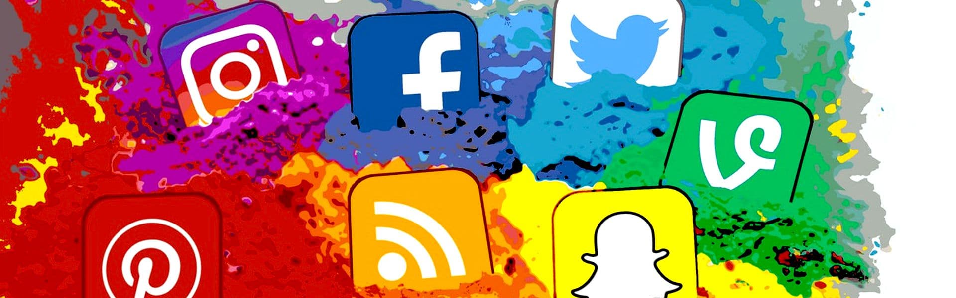 Social media channels — Instagram, Facebook, Twitter, Pinterest, and more